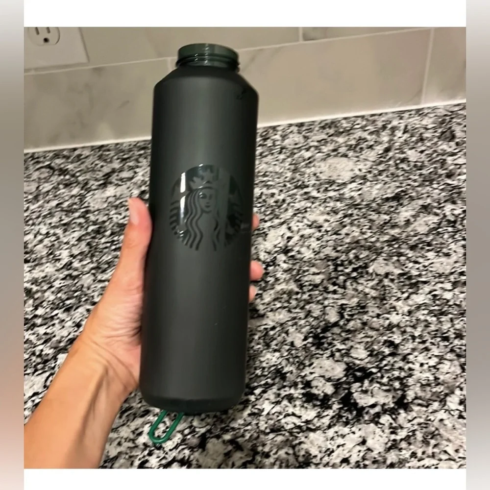 NWT Starbucks Green Tumbler Bottle 24oz - Picture 3 of 5